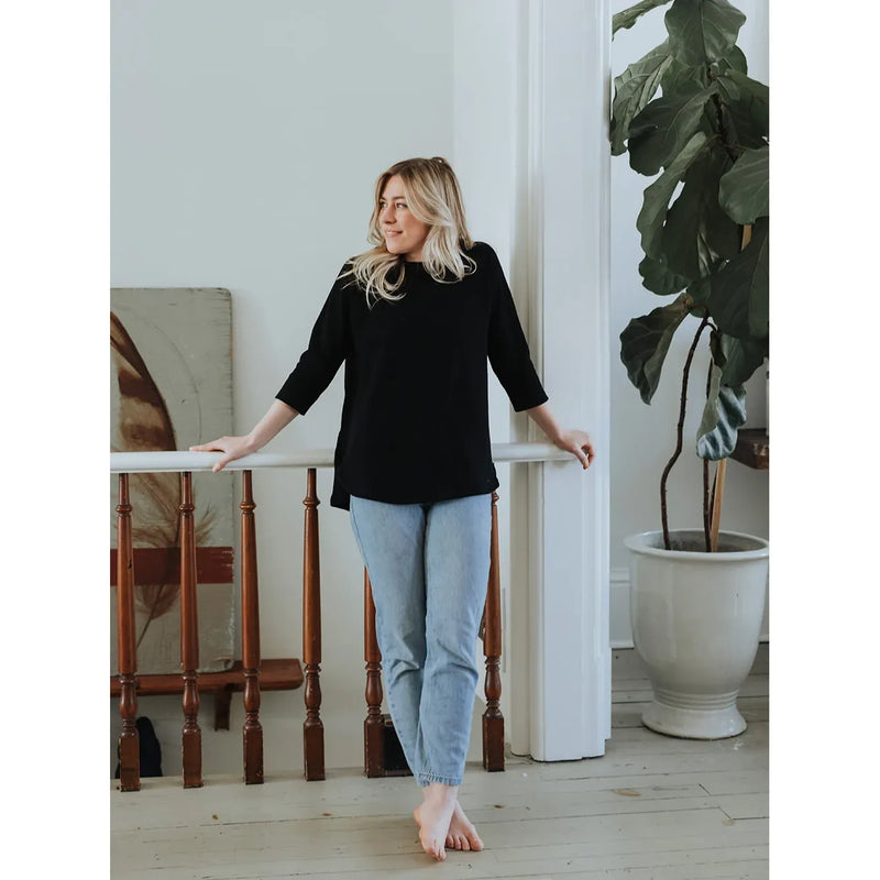 Classic East End Sweater | Black