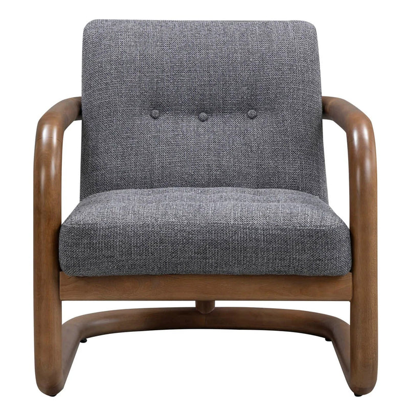 Cali Club Chair | Charcoal