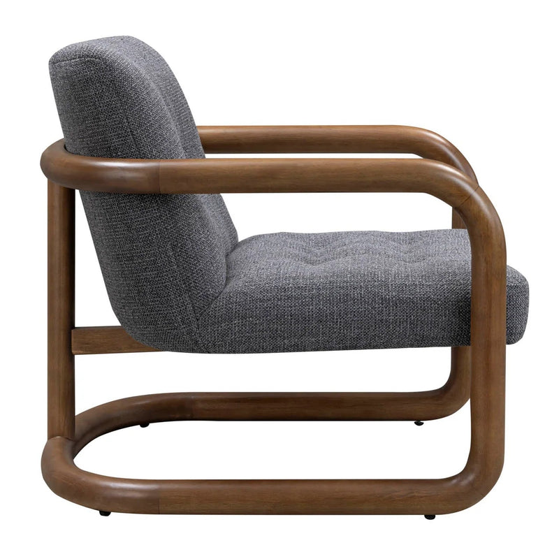 Cali Club Chair | Charcoal