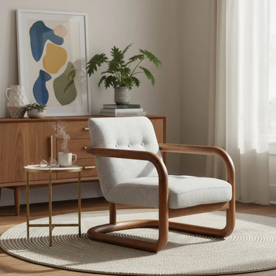 Cali Club Chair | Ivory