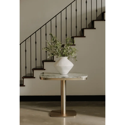 Celeste Cafe Table | Green Onyx Marble