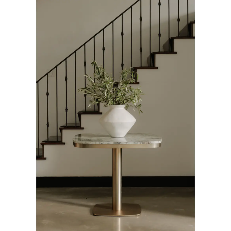 Celeste Cafe Table | Green Onyx Marble