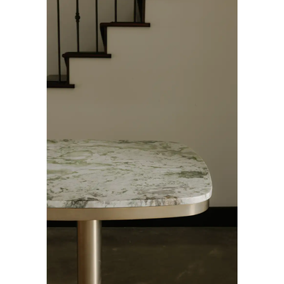 Celeste Cafe Table | Green Onyx Marble