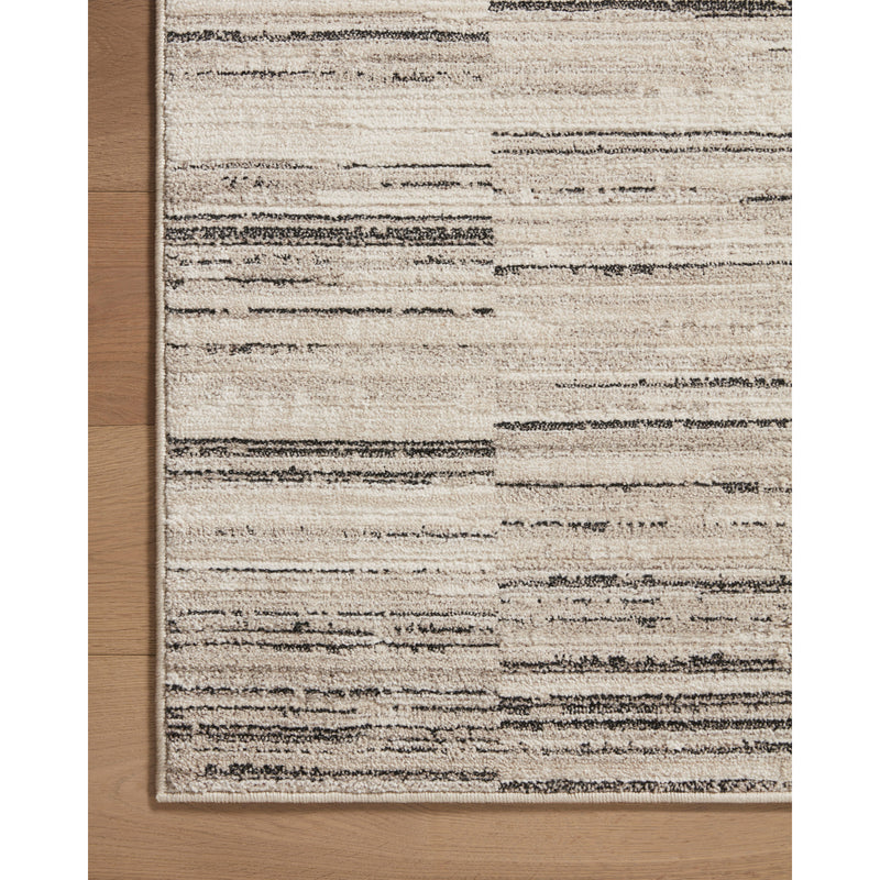 Darby Rug 01 | Charcoal / Sand