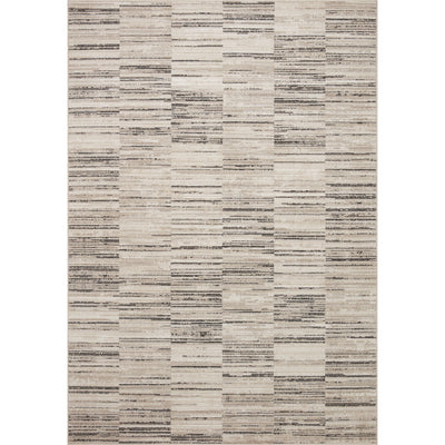 Darby Rug 01 | Charcoal / Sand