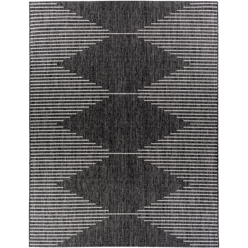 Eagean Indoor/Outdoor Rug 2348 | Charcoal