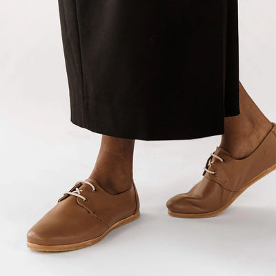 The Eyelet Oxford 2.0 Shoe | Praline