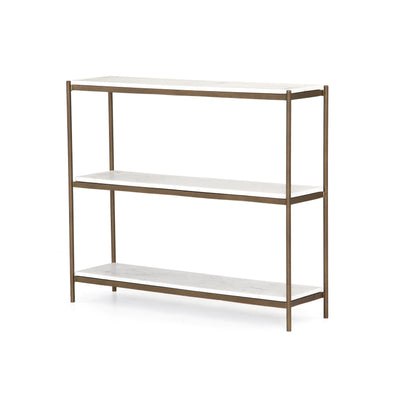 Felion Small Console Table | Antique Brass