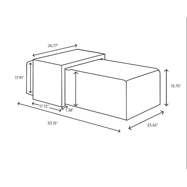 Fjorn Coffee Ottoman