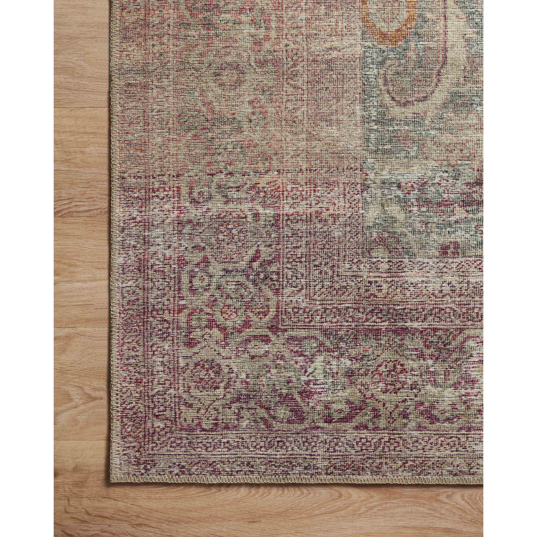 Georgie Rug Georgie Rug 03 | Amber Lewis X Loloi | Jade / Sunset – Modern Komfort