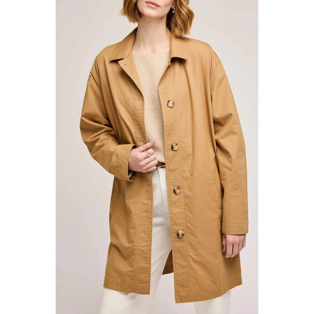 Lark Trench Coat | Honey - Modern Komfort Canada