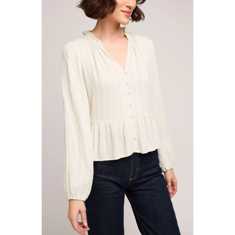 Ophelia Blouse | Creme