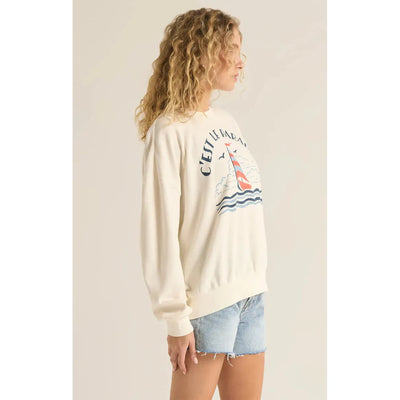 Le Paradis Sweatshirt | Sea Salt