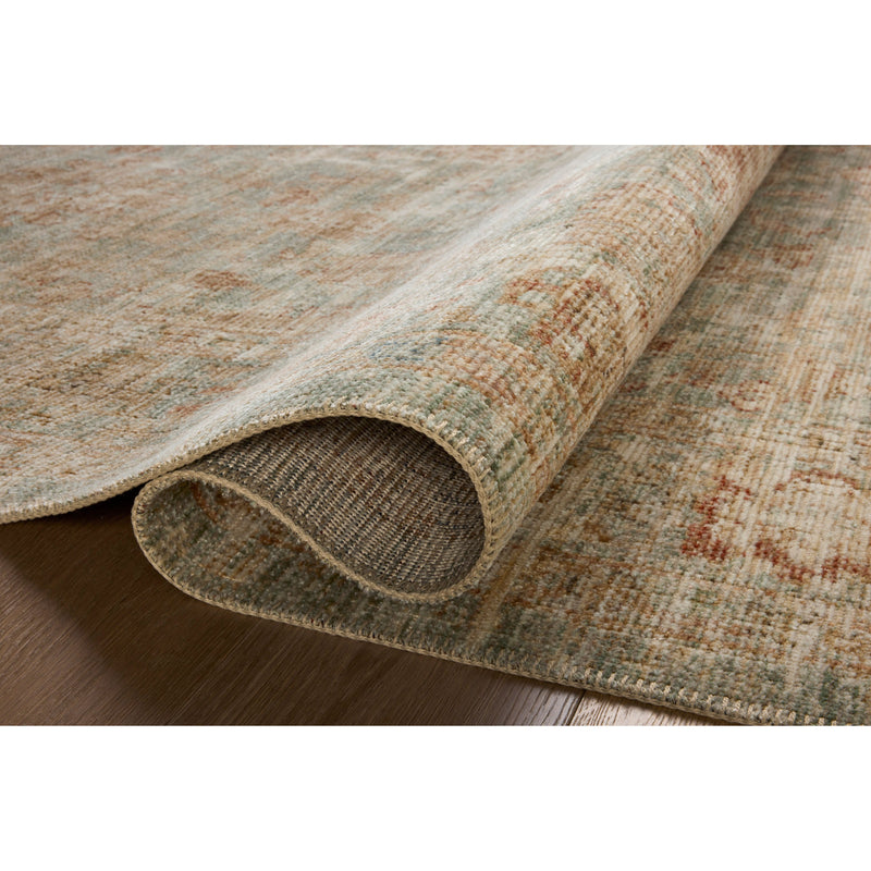 Heritage Rug 06 | Aqua/Terracotta