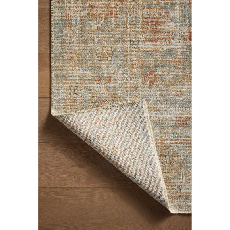 Heritage Rug 06 | Aqua/Terracotta