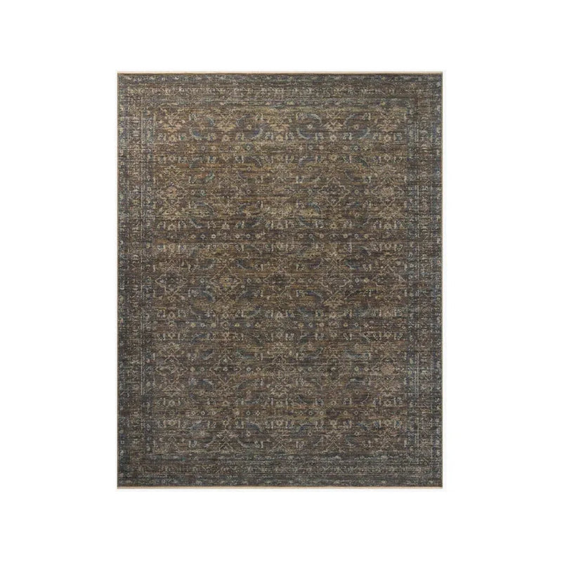 Heritage Rug 14 | Lagoon/Tobacco