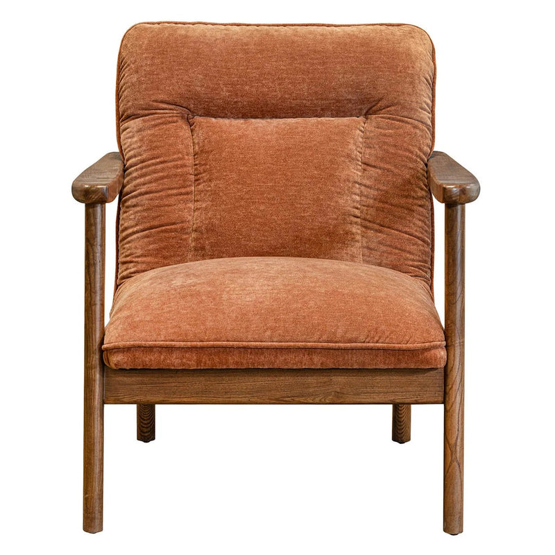 Holland Club Chair | Rust