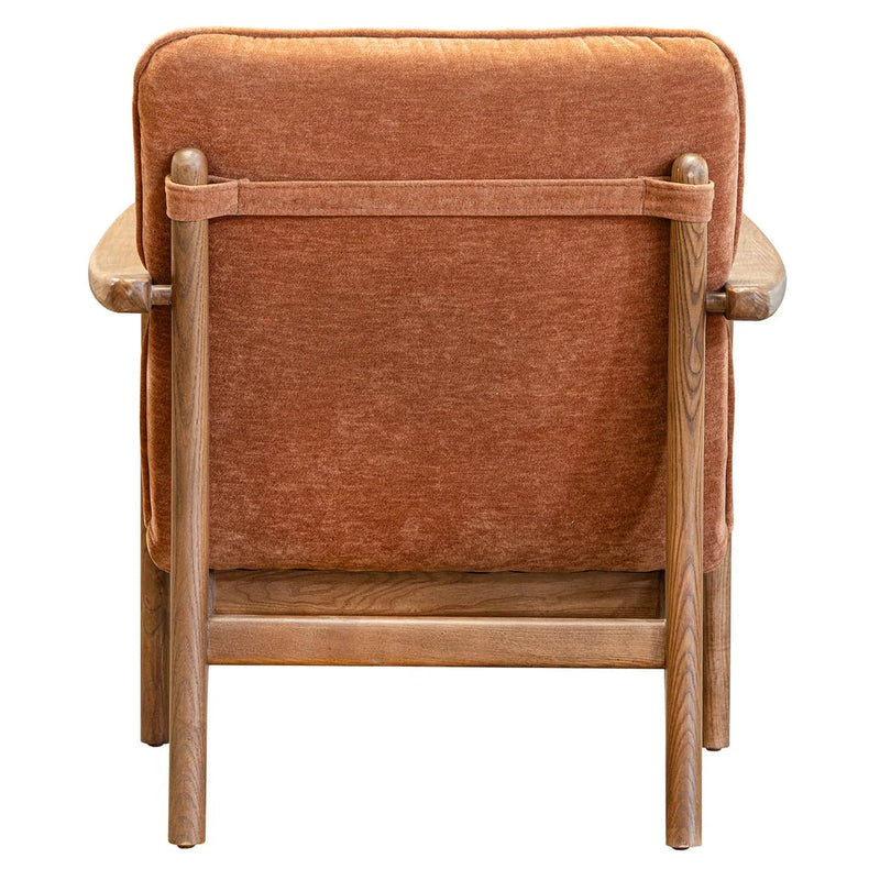 Holland Club Chair | Rust
