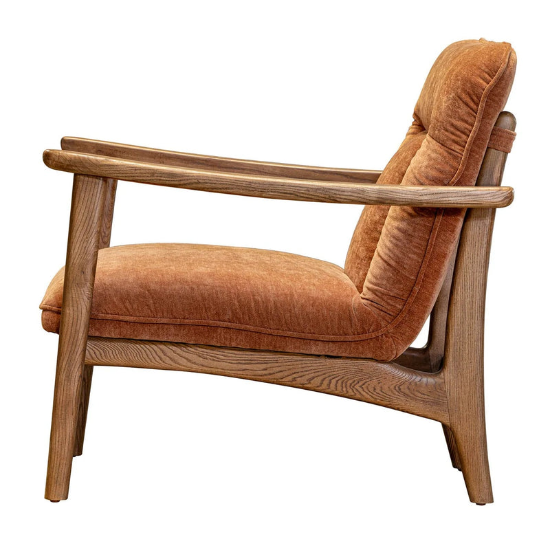 Holland Club Chair | Rust