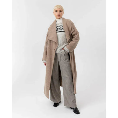 Astrid Wide Coat | Khaki