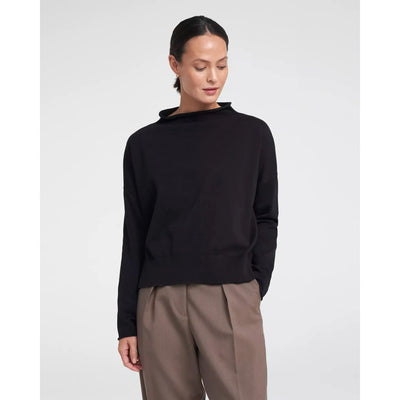 Elizabeth Crew Sweater | Black