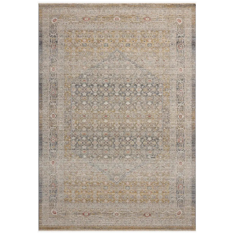 Ida Rug 02 | Chris Loves Julia X Loloi | Stone / Gold