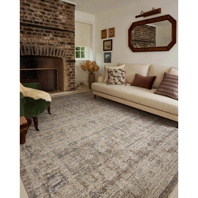 Ida Rug 06 | Chris Loves Julia X Loloi | Slate / Natural