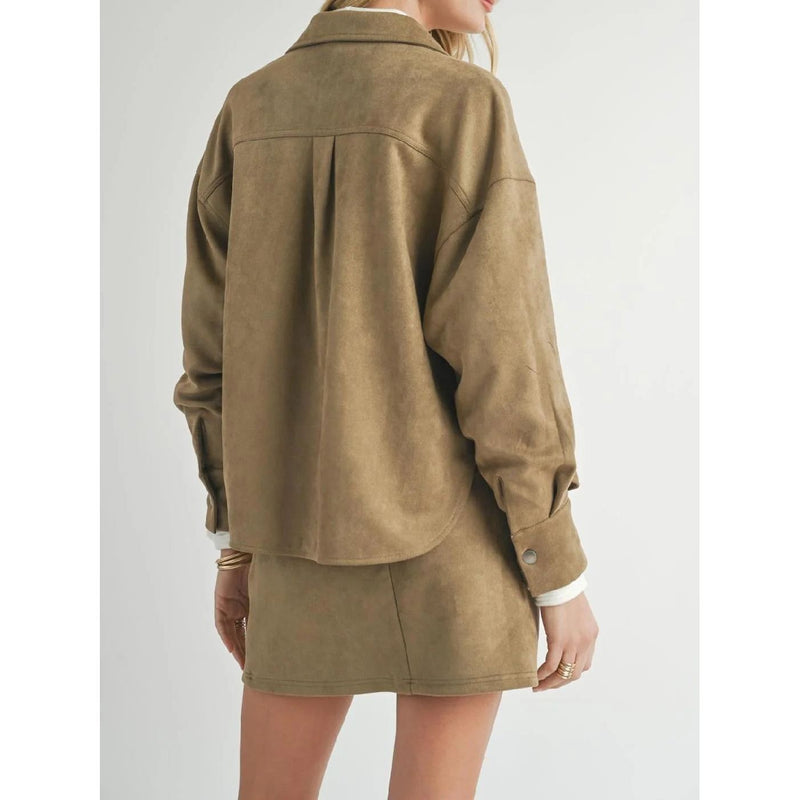 Tuscany Faux Suede Jacket