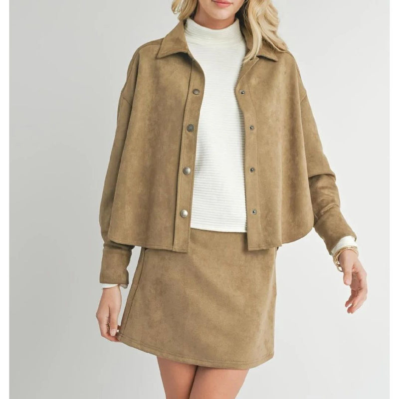 Tuscany Faux Suede Jacket