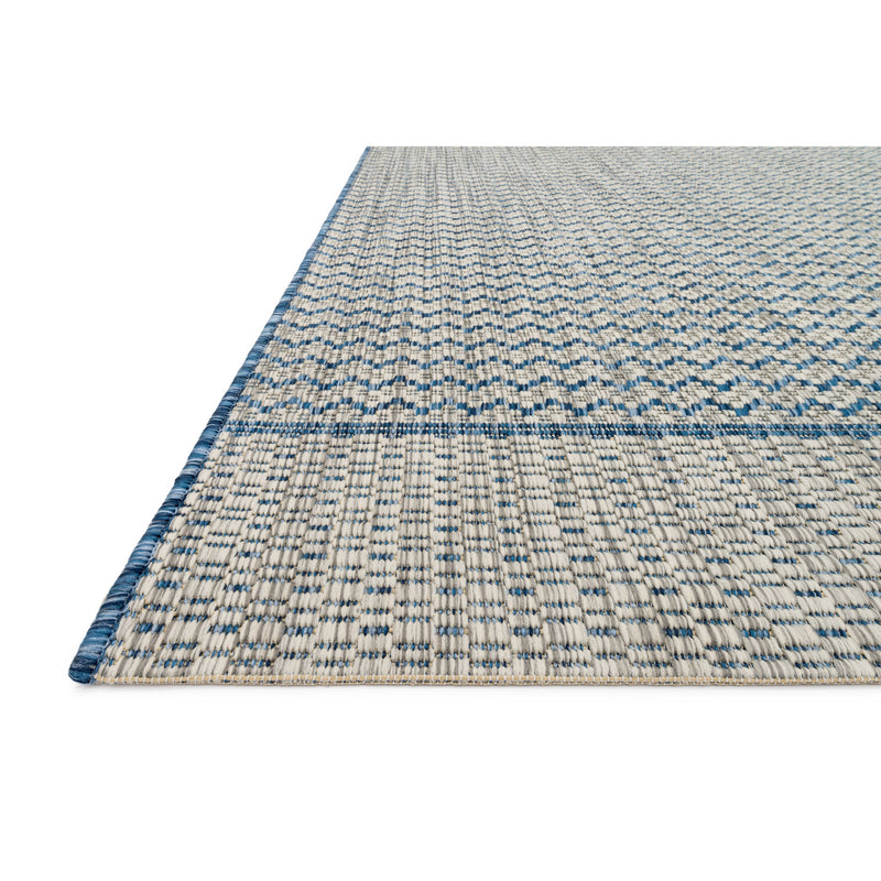 Isle Rug 03 | Grey / Blue