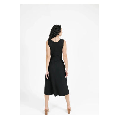 Ivy Midi Dress | Black