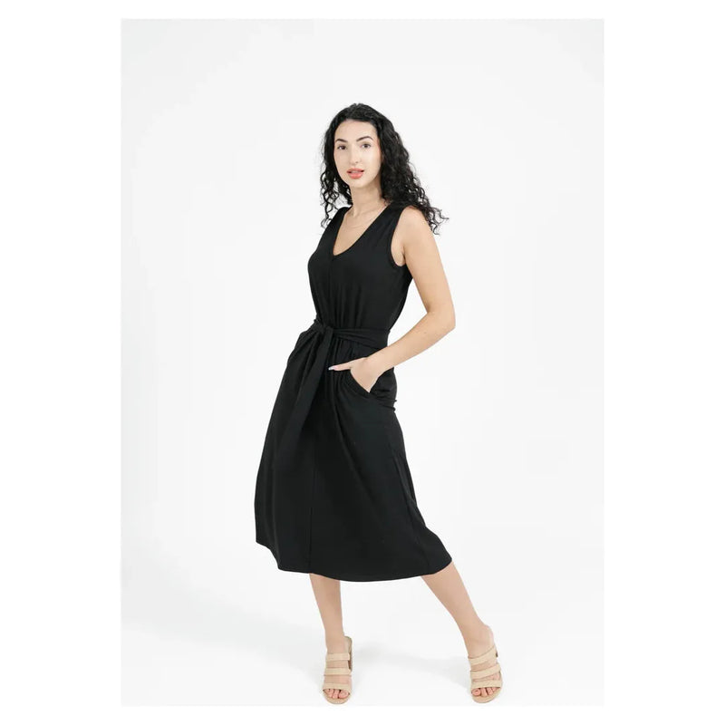 Ivy Midi Dress | Black