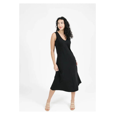 Ivy Midi Dress | Black