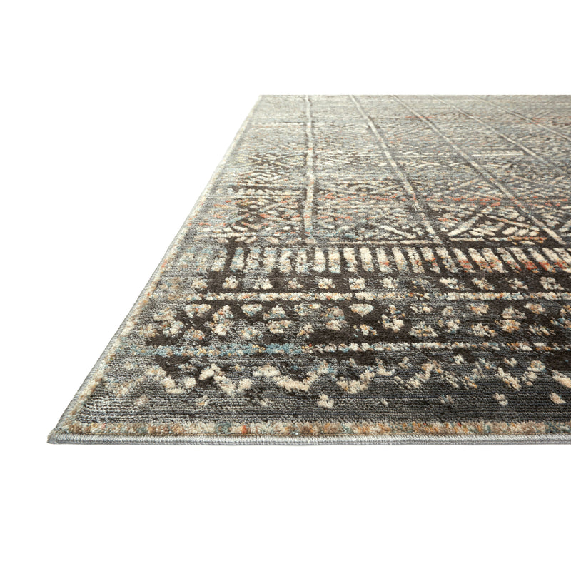 Javari Rug 06 | Charcoal / Silver
