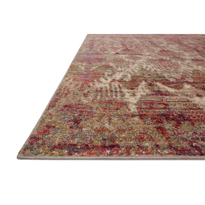 Javari Rug 10 | Drizzle / Berry
