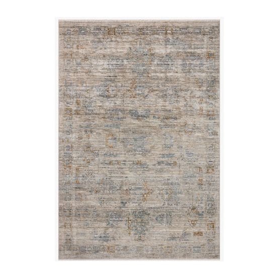 Katherine Rug 04 | Pebble / Ocean