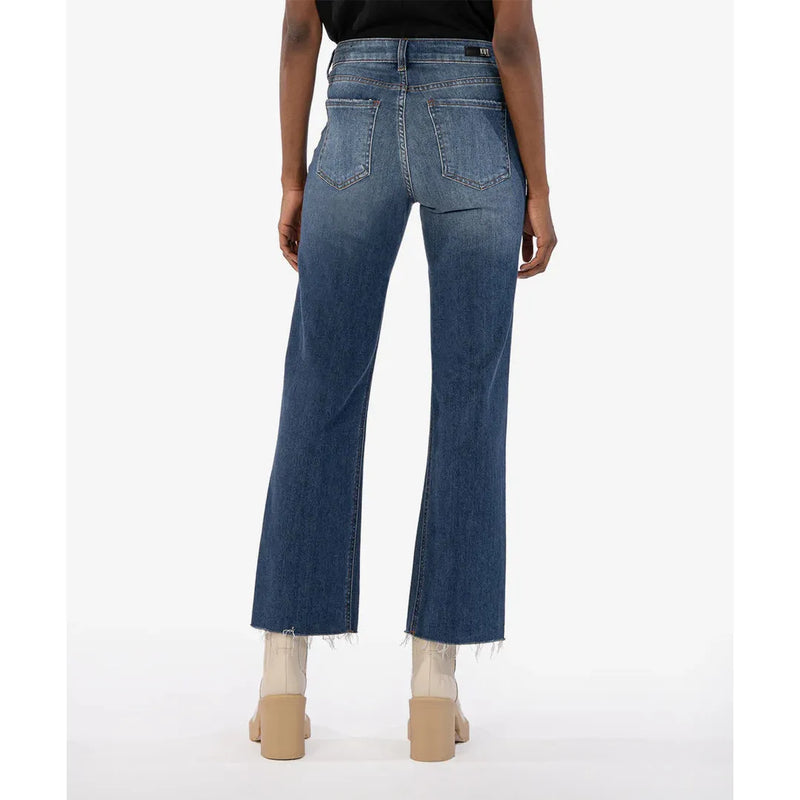 Kelsey High Rise Fab Ab Ankle Flare Jeans | Royal