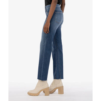 Kelsey High Rise Fab Ab Ankle Flare Jeans | Royal