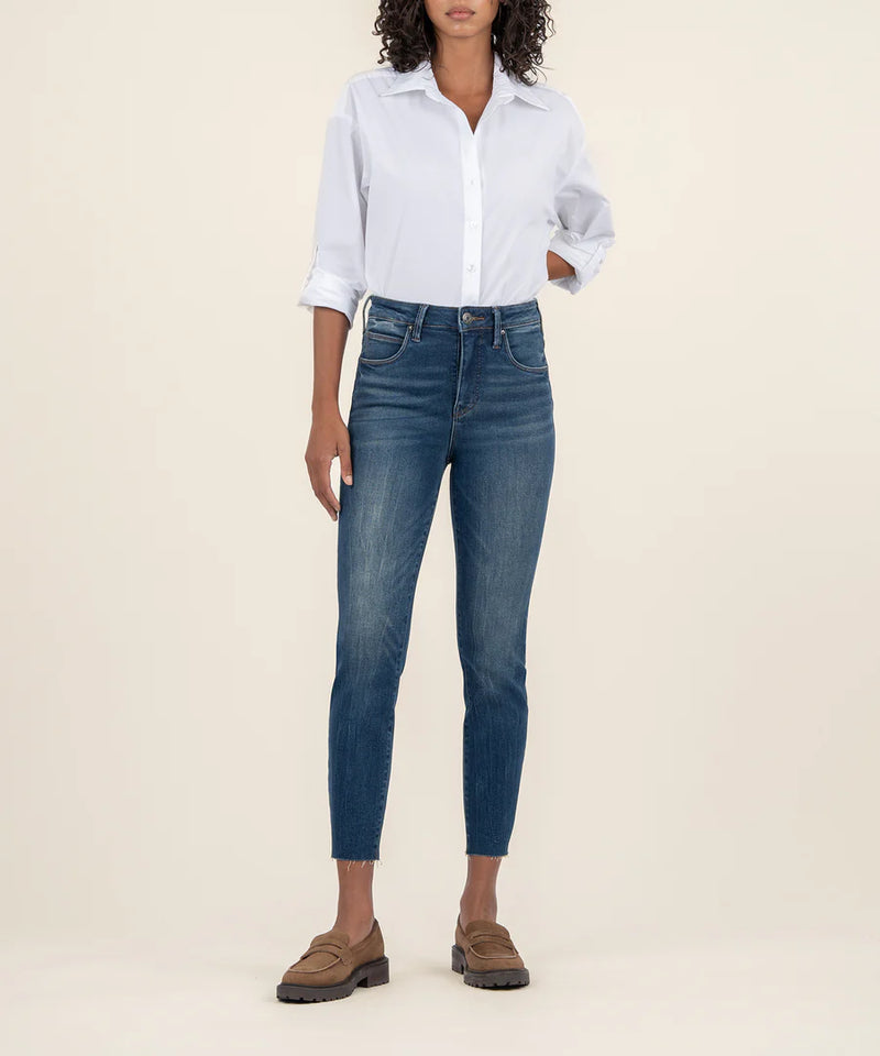 Charlize High Rise Cigarette Jeans | Jubilant