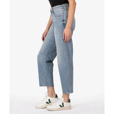 Ashley High Rise Slouchy Barrell Jeans