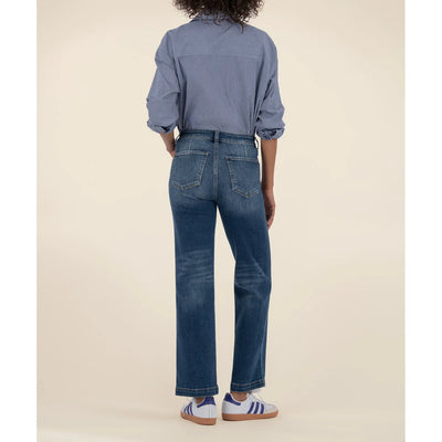 Pattie High Rise Straight Leg Jeans | Razor