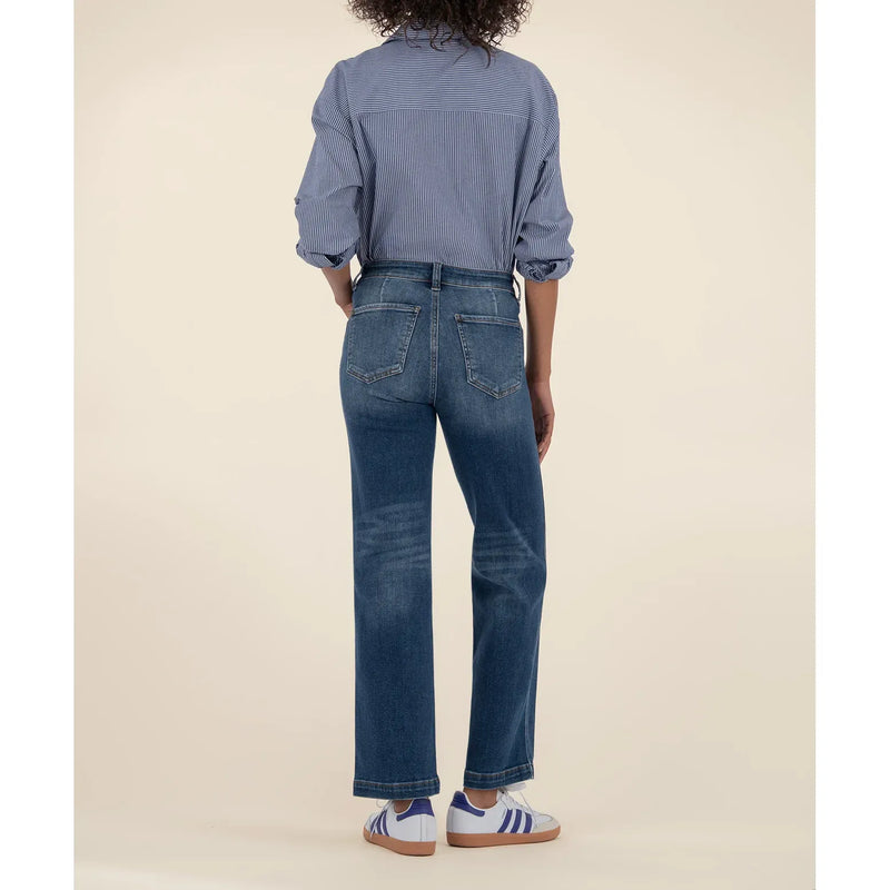 Pattie High Rise Straight Leg Jeans | Razor