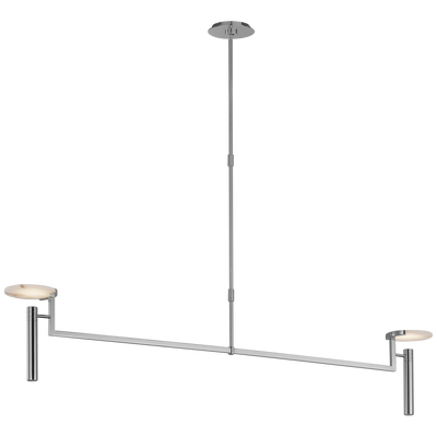 Melange Floating Disc Linear Chandelier