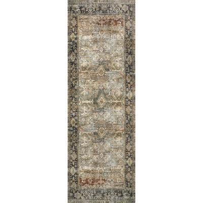 Layla Rug 03 | Olive / Charcoal