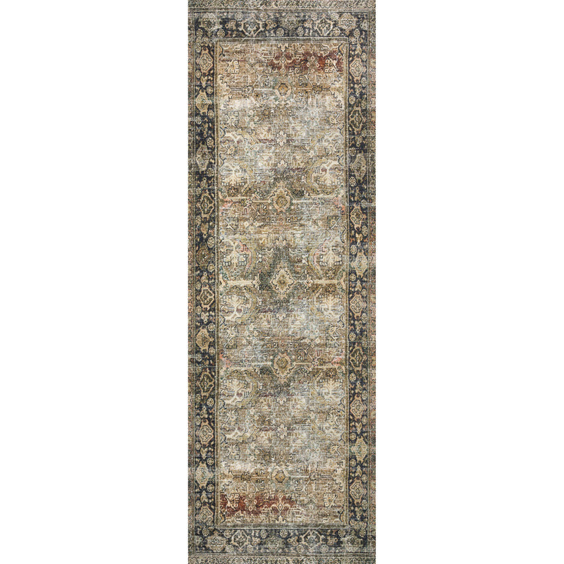 Layla Rug 03 | Olive / Charcoal