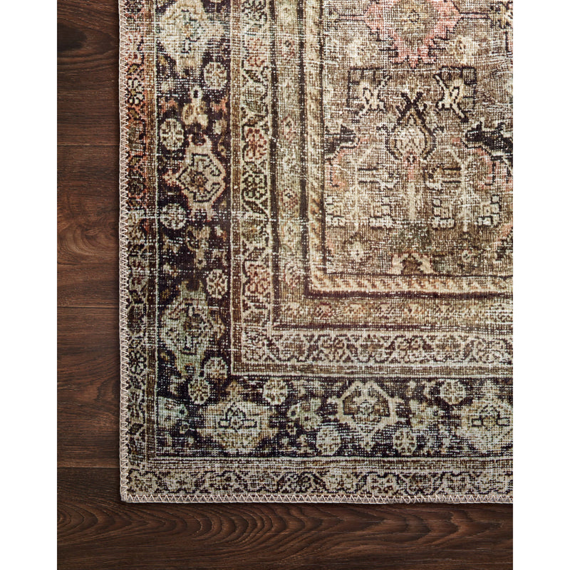Layla Rug 03 | Olive / Charcoal