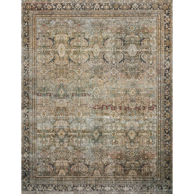 Layla Rug 03 | Olive / Charcoal