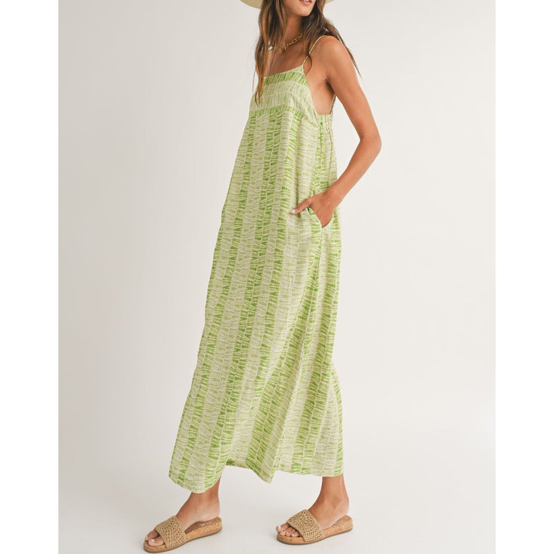 Out & About Low Back Maxi Dress
