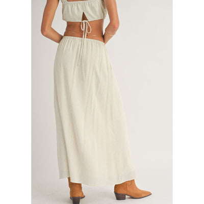 Breeze Maxi Skirt | Natural