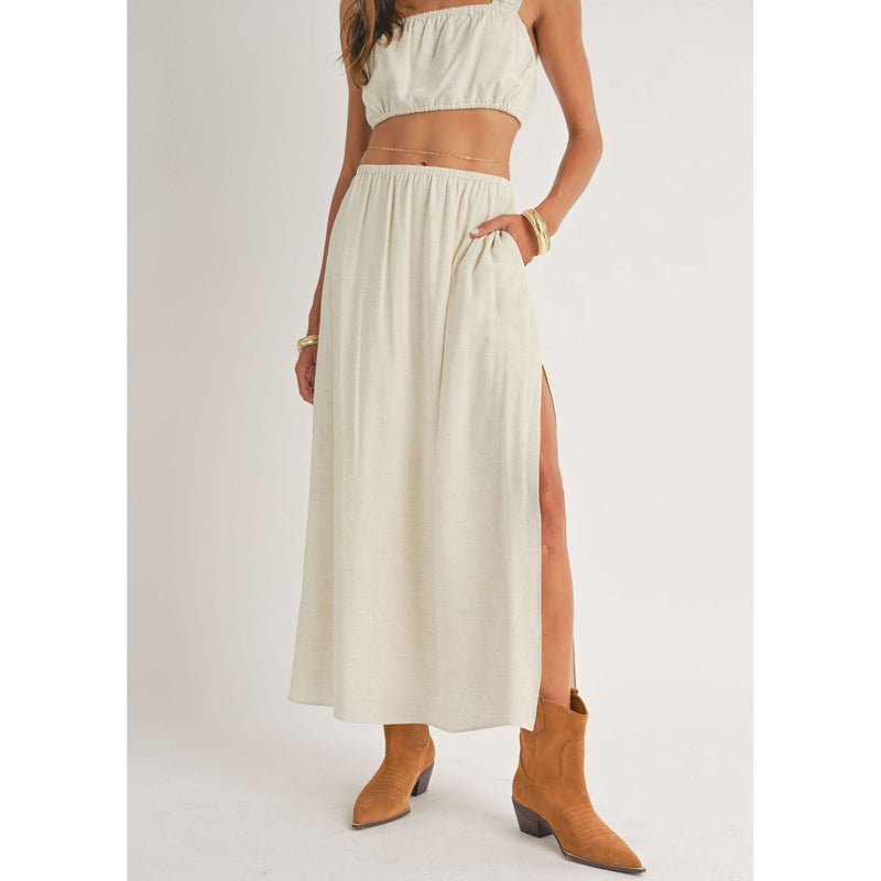 Breeze Maxi Skirt | Natural